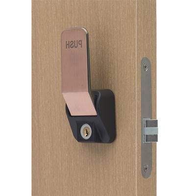 Push Pull Mortise Lock with Mortise Cylinder